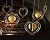 Gold Heart Decoration