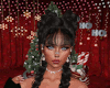 K X-Mas Black Bodysuit