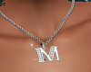 necklace M silber