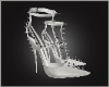 B.Spike White Heels