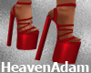 Amy heels red