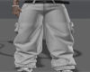 Loose Pants White $