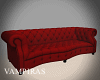 Vintage Dark Red Couch