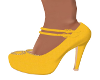 Sunny Daze Yellow Heels