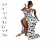 Black N white Geo Print