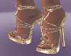 Glitter Shoes Gold