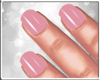 λ Baby Pink Short Nails