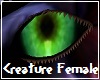 Creature Green Eyes F