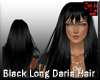 Black Long Daria Hair
