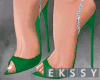 - Aurora Green Heels
