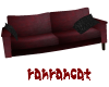 ☆Broken sofa red