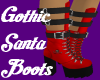 Gothic Santa Boots