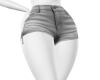 Denim Shorts Grey