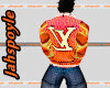 LV orange jacket