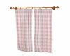 Animated pink curtains
