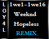 Weeknd Hopeless Remix