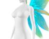 Blue green Fairy wings