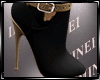 Blk/Leopard Long Boot