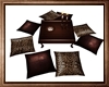 {M}Marrone Table Pillows