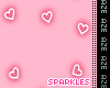 Neon Pink Hearts Sparkle