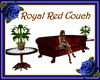 Royal Red Couch