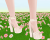 L! Delicate Shoes Flower