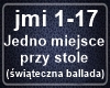 Jedno miejsce przy stole