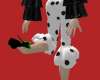 PokeMyDots-White Capris