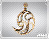 !Gold Swirl earrings