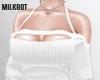Chloe White Knit