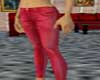 red denim jeans (skinny)