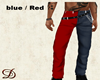 pant red / blue