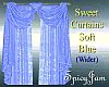 Sweet Curtain SoftBlue W