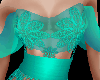 Derivable Turquoise Gown