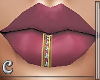 Real Lips w gold - Cathy