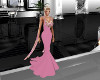 Draped Pink Gown