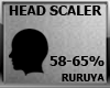 [R] Head Scaler 58-65%
