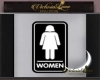 Bathroom Sign Woman
