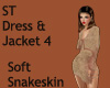 ST DRESS JACKET Snake4