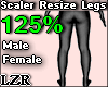 Scaler Legs M-F 125%