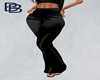 Black Satin Pants