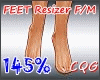 FOOT Scaler 145% 🦶