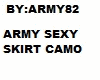 ARMY SEXY CAMO SKIRT