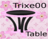 *00 Pink & Black Table