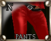 "Nz Pants Red Pvc Hot