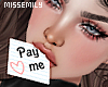 Pay Me ♥ Notecard