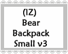 Bear Backpack Small v3