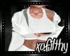 |xo| Bunny Hood White v1