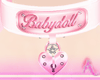 P| Babydoll Pink Choker