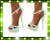 Pastel Green High Heels